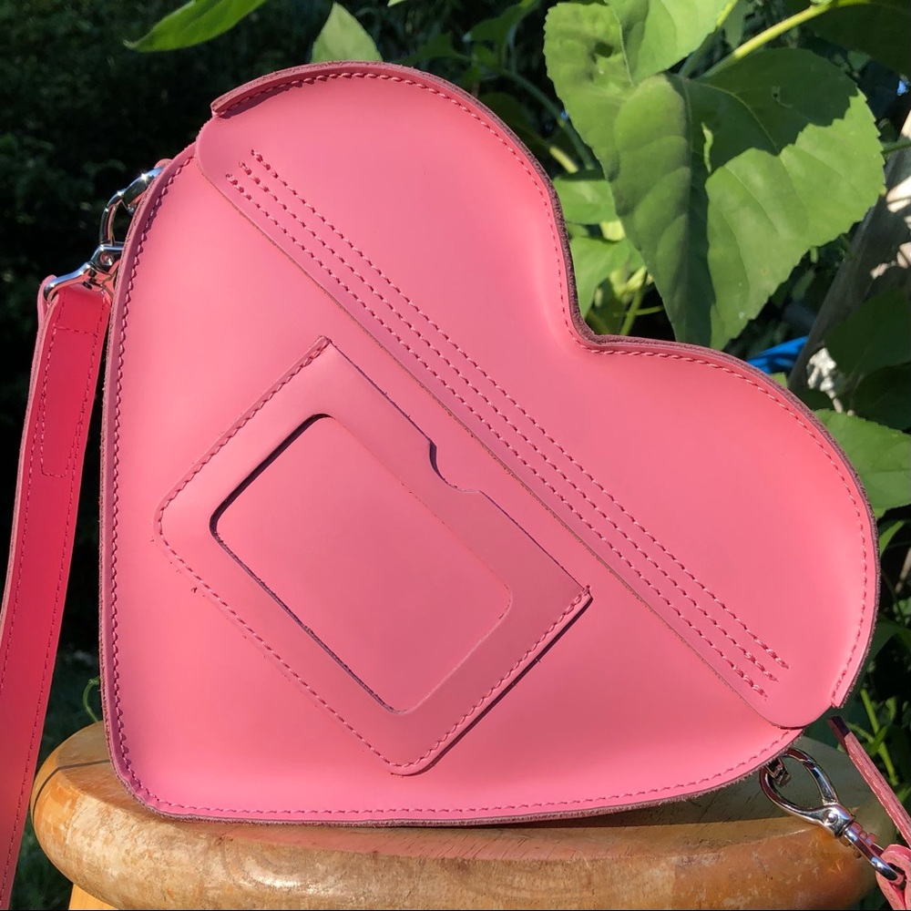 Dr. Martens Embroidered Sequin Heart Satchel - Picture 2 of 15